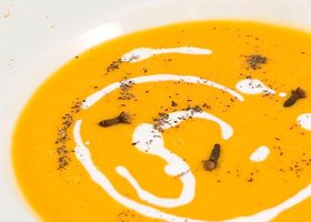Supa crema picanta de dovleac